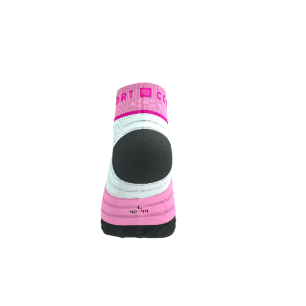 Tất chạy Trail Compressport Ultra Trail Low Socks - Hồng (Begonia/Neon Pink)