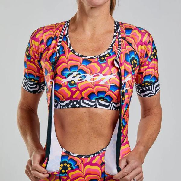 Áo Ba môn Nữ Zoot Custom Tri Aero Jersey - Tri Love
