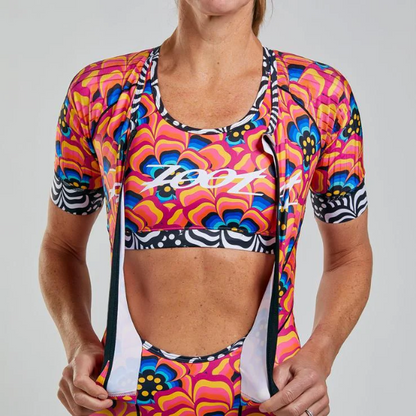 Áo Ba môn Nữ Zoot Custom Tri Aero Jersey - Tri Love