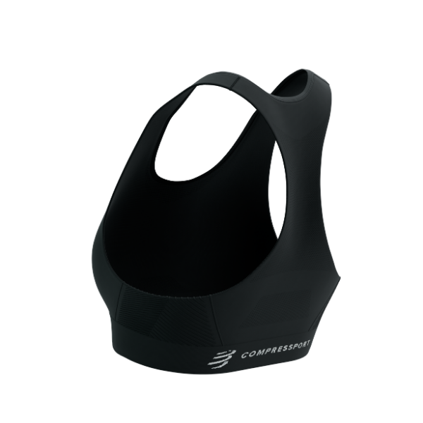 Áo Bra chạy bộ Nữ Compressport Feelfree Seamless Bra - Đen (Black)