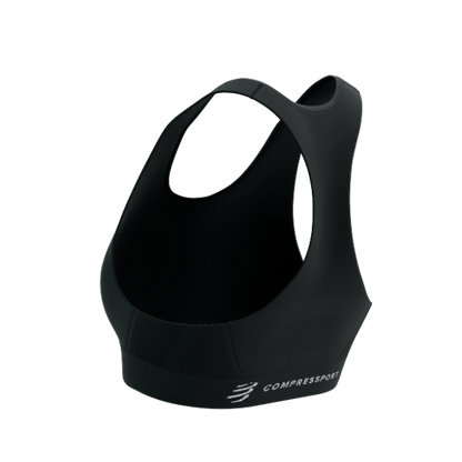 Áo Bra chạy bộ Nữ Compressport Feelfree Seamless Bra - Đen (Black)