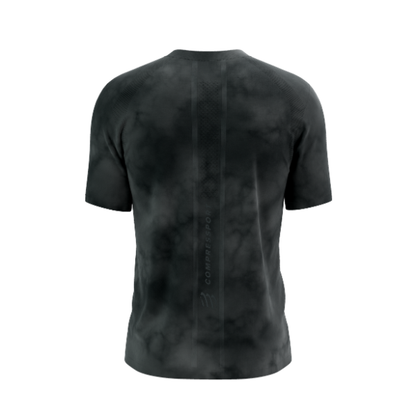 Áo Chạy Bộ Nam Compressport Performance SS Tshirt (phiên bản Eat My Dust) - Black Tie Dye