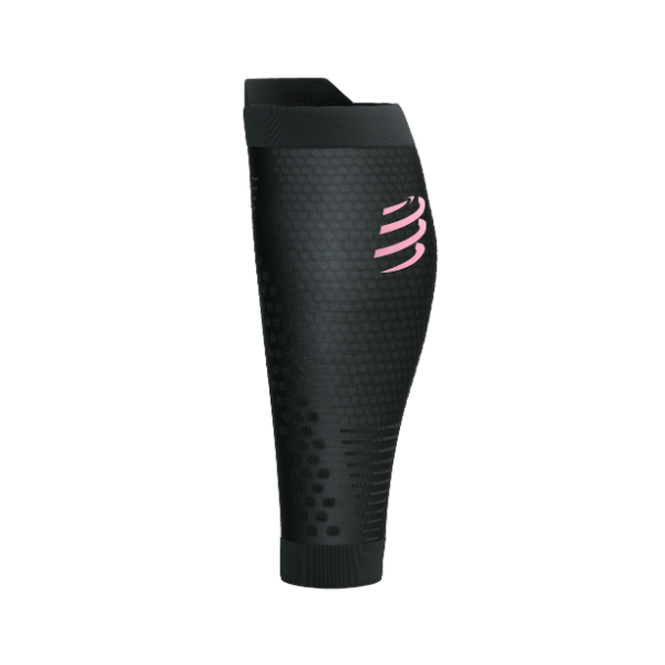 Băng Bảo Vệ Bắp Chân Compressport Calf Sleeves R2 3.0 (phiên bản Eat My Dust!) - Dark Full Gray