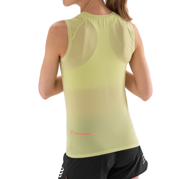 Áo chạy Trail Nữ Compressport Trail Racing Tank - Xanh (Nile)