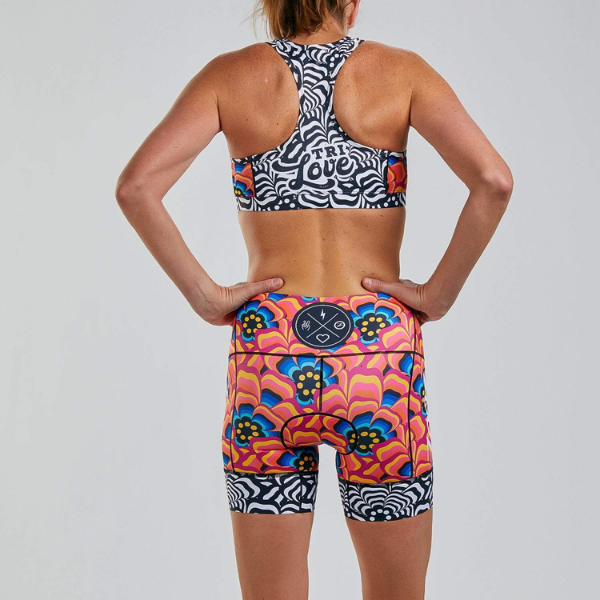 Quần ba môn Nữ Zoot Custom Tri 6" Short - Tri Love