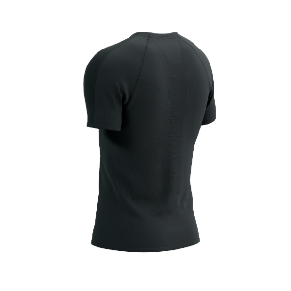 Áo Chạy Trail Nam Compressport Trail Racing SS Tshirt - Đen (Black)