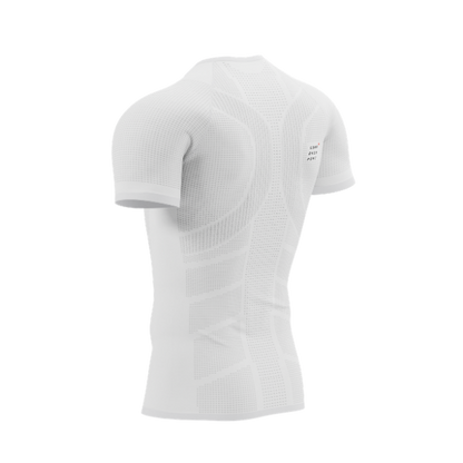 Áo Chạy Bộ Nam Compressport On/Off SS TShirt - Trắng (White)