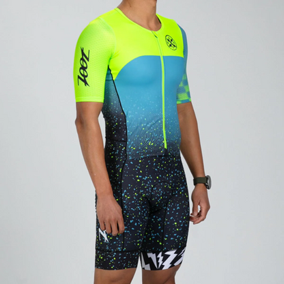 Đồ Ba môn Nam Zoot Tri Aero Fz Racesuit - Electric
