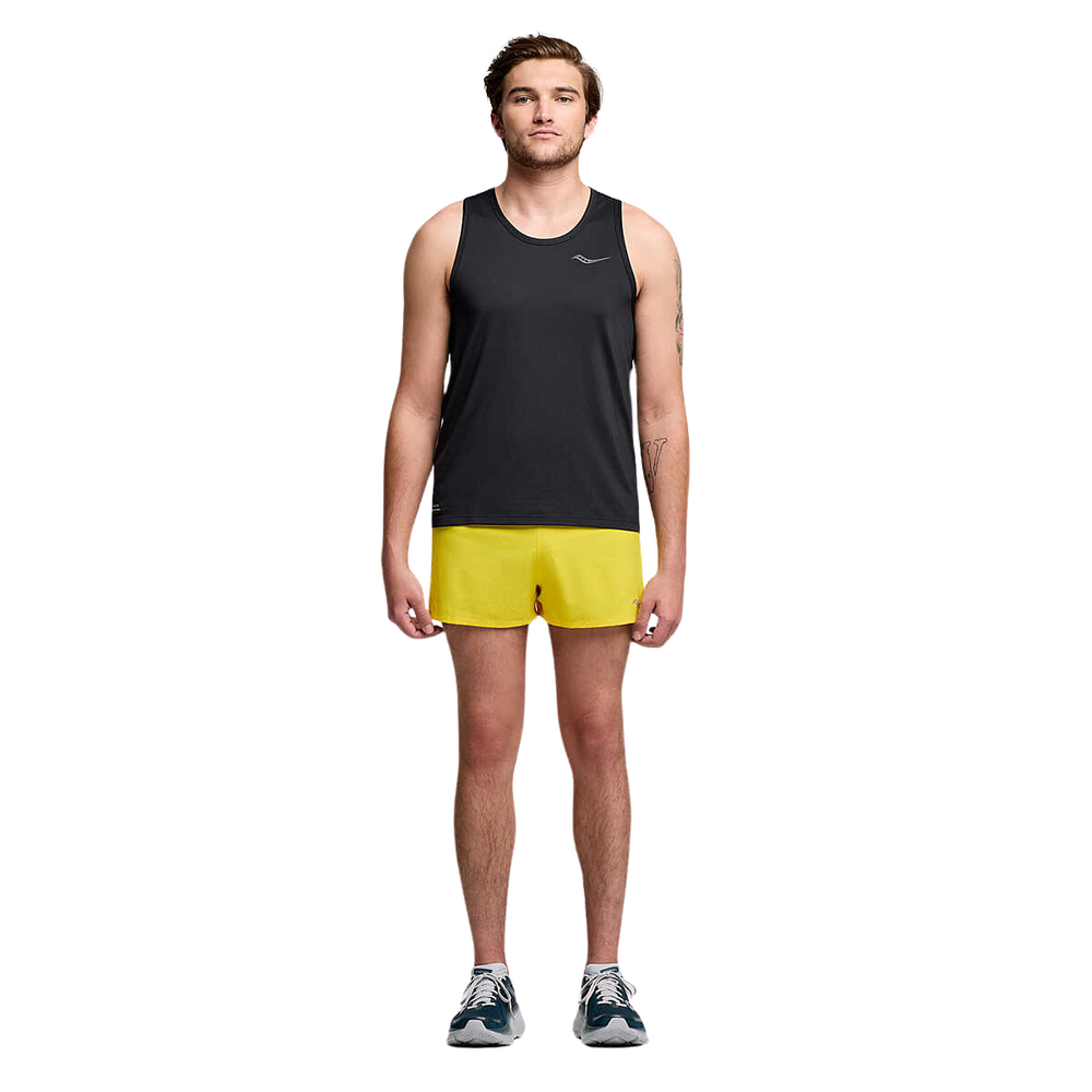 SAUCONY MEN'S STOPWATCH SINGLET