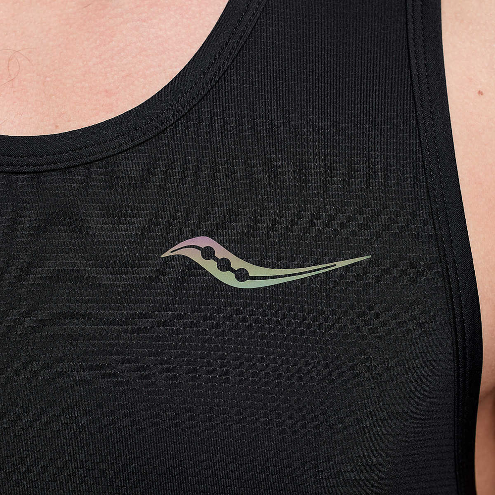 SAUCONY MEN'S STOPWATCH SINGLET