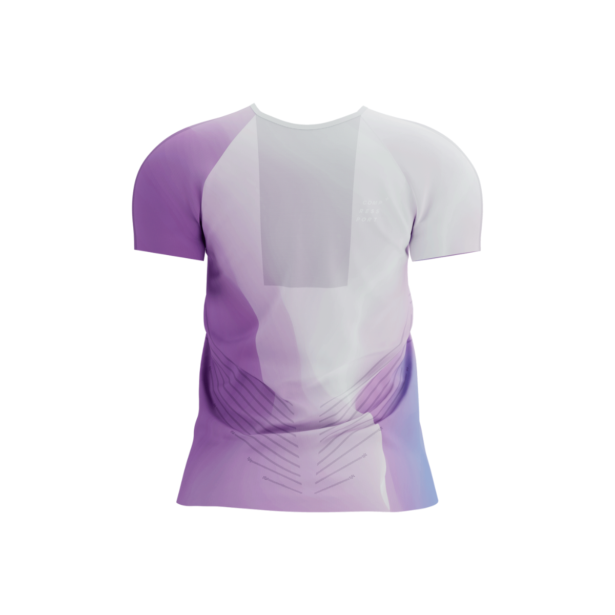Áo chạy bộ Nữ Compressport Perfromance SS T-Shirt W - Tím (Royal Lilac/White)