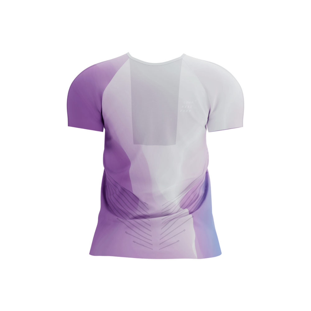 Compressport Perfromance SS T-Shirt W - Royal Lilac/White