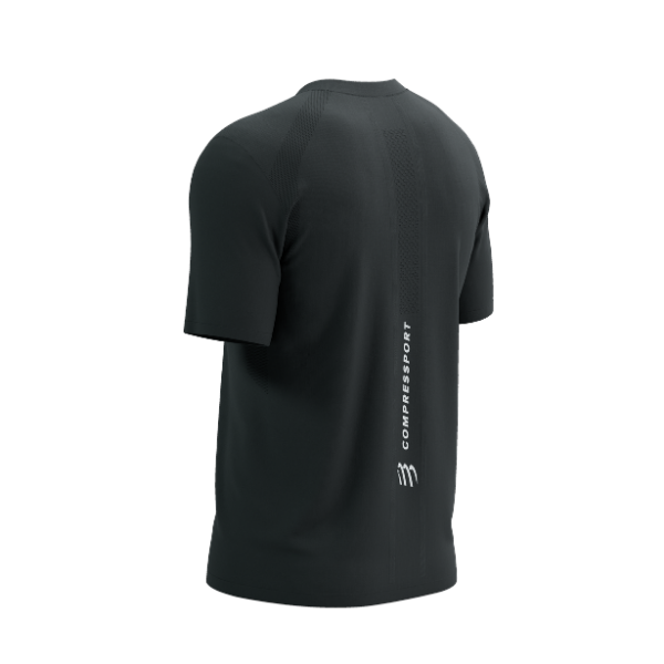 Áo chạy Bộ Nam Compressport Performance SS Tshirt - Đen (Black)