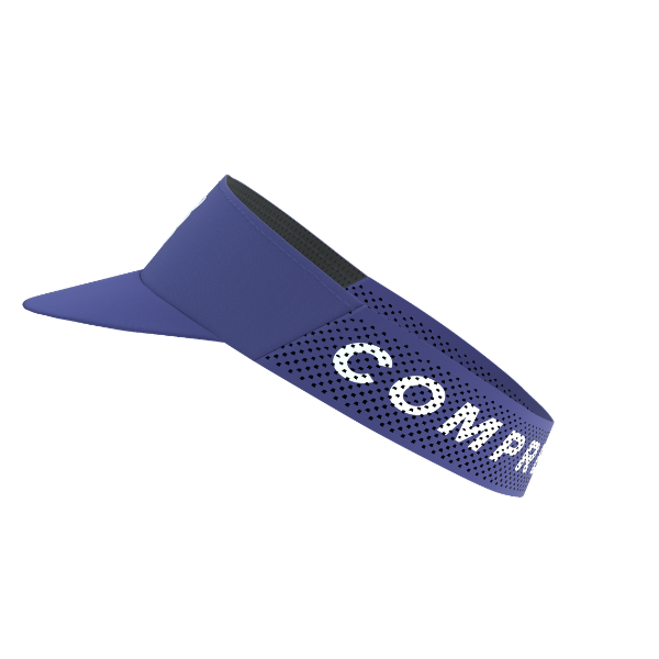Mũ Chạy Bộ Compressport Pro Racing Visor - Xanh Oriental Blue