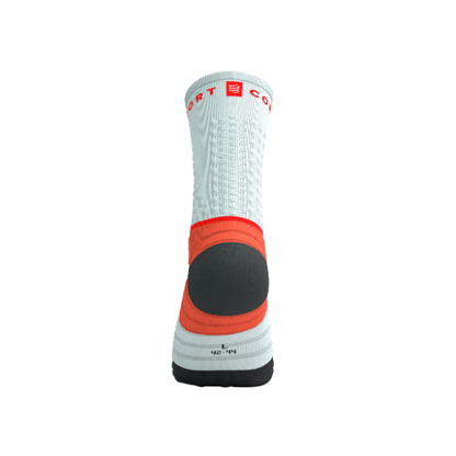 Tất Chạy Trail Compressport Ultra Trail Socks V2.0 - Gray Violet/Tigerlily