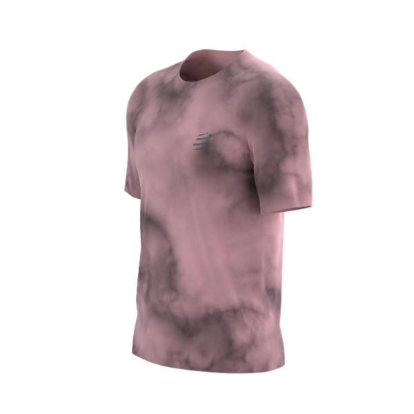 Áo Chạy Bộ Nam Compressport Performance SS Tshirt  (phiên bản Eat My Dust) - Zephyr Tie Dye