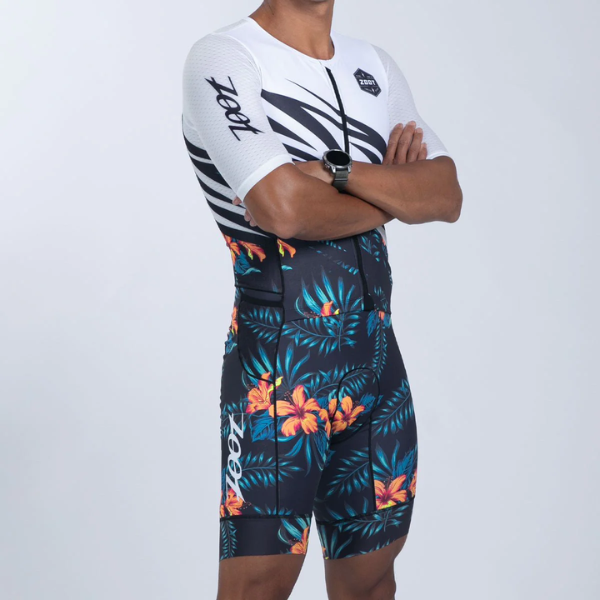 Bộ áo liền quần Ba môn Nam Zoot LTD Tri Aero Fz Racesuit - Hula