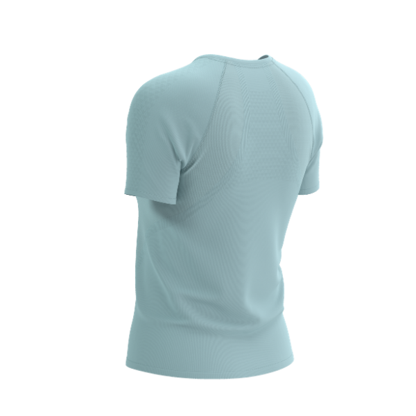 Áo Chạy Trail Nữ Compressport Trail Racing SS Tshirt - Xanh Ether