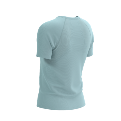 Áo Chạy Trail Nữ Compressport Trail Racing SS Tshirt - Xanh Ether