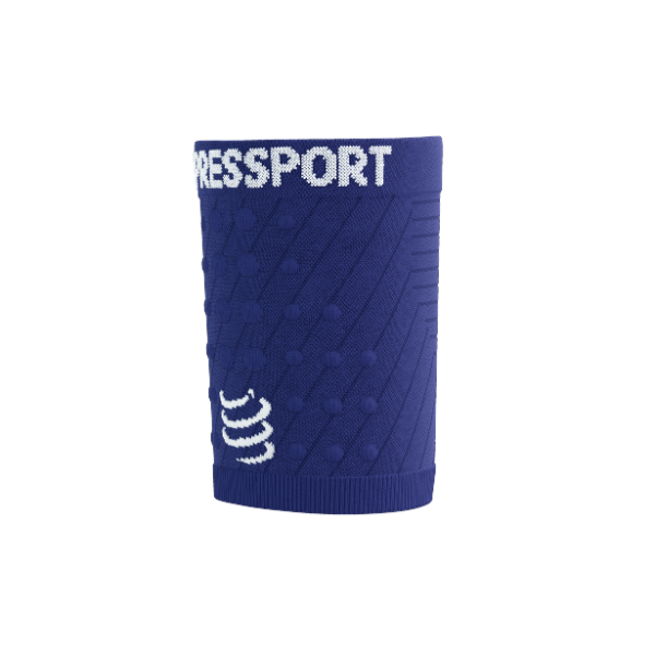 Băng bảo vệ cổ tay Compressport Unisex's Sweatbands 3D.Dots - Xanh Orient