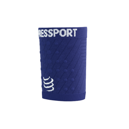 Băng bảo vệ cổ tay Compressport Unisex's Sweatbands 3D.Dots - Xanh Orient