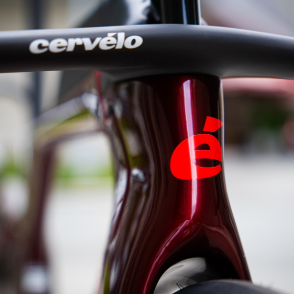 Sườn xe đạp Ba môn Cervelo P5 - Đỏ (Red Hot)