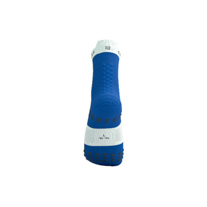 Tất Chạy Bộ Compressport Pro Racing Socks v4.0 Run High - Xanh Princess/Blue White
