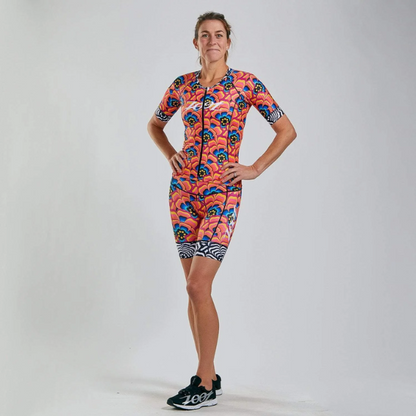 Áo Ba môn Nữ Zoot Custom Tri Aero Jersey - Tri Love