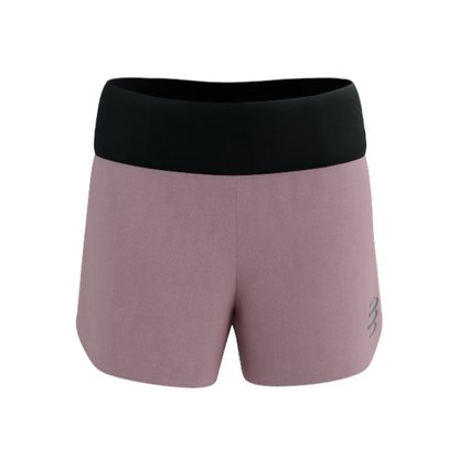 Quần Chạy Bộ Nữ Compressport Performance Short (Phiên bản Eat My Dust!) - Zephyr