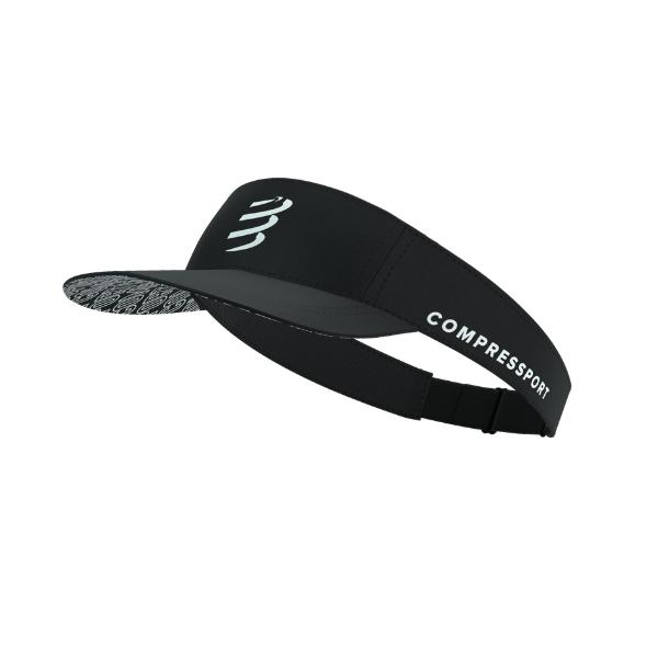 Mũ Chạy Bộ Compressport Ultralight Visor - Đen (Black)