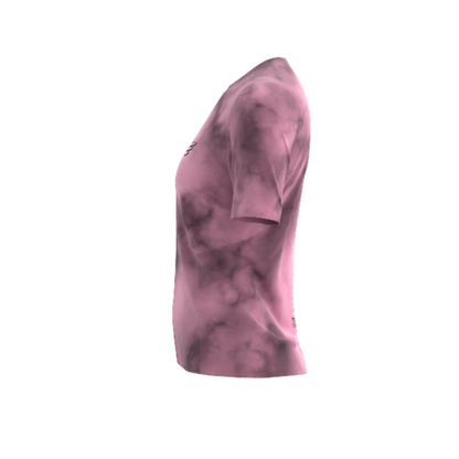 Áo Chạy Bộ Nữ Compressport Performance SS Tshirt (phiên bản Eat My Dust) - Zephyr Tie Dye