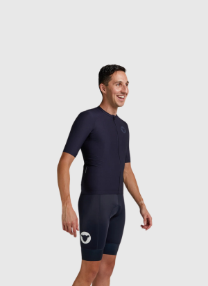 Áo đạp xe Nam Black Sheep Tour SS Jersey - Midnight Navy