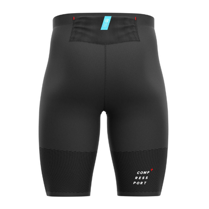 Quần chạy Trail Nam Compressport Trail Under Control Short - Đen (Black)
