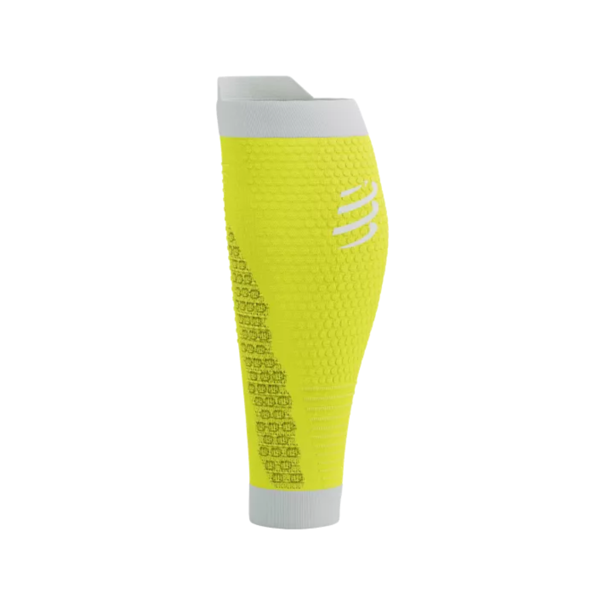 Băng bảo vệ bắp chân Compressport Calf Sleeves R2 3.0 Socks - Vàng (Safe Yellow/ White)