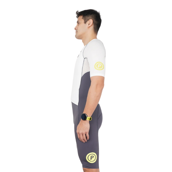 Đồ ba môn Nam PRPS Seishin - Hypermesh ELITE Tri Suit - Trắng (Arctic Frost)