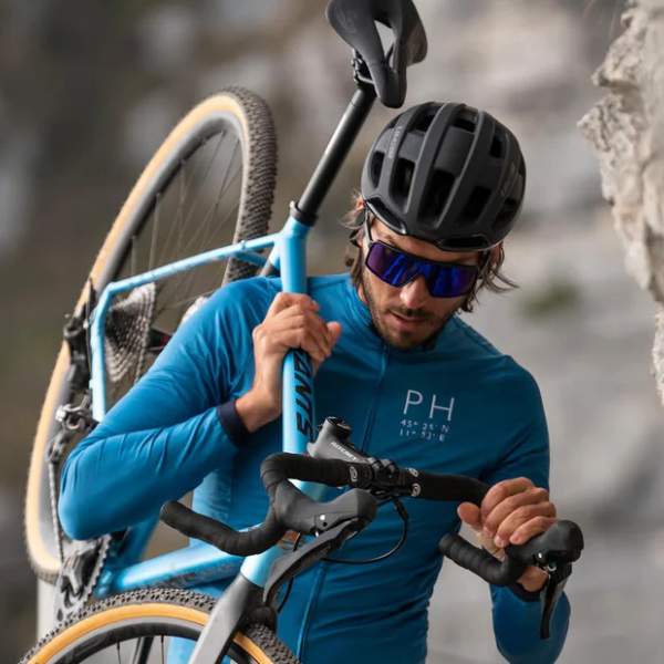 Mũ bảo hiểm đạp xe Limar Air Stratos - Xanh Đen (Matt Deep Green)