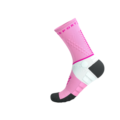 Tất Chạy Trail Compressport Ultra Trail Socks V2.0 - Begonia/Neon Pink