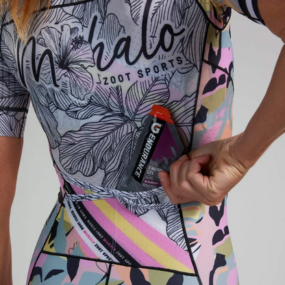 Bộ áo liền quần Ba môn Nữ Zoot Custom Tri Aero FZ Racesuit - Mahalo