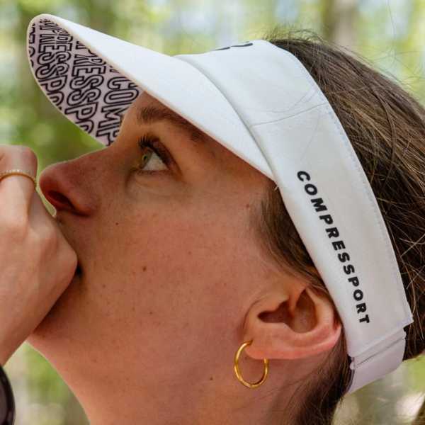 Mũ Chạy Bộ Compressport Ultralight Visor - Xanh (Princess Blue)