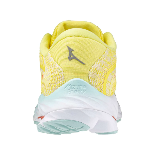 Giày chạy bộ Nữ Mizuno Wave Rider 27 - Vàng (Anise Flower/Cool Mint/Hot Coral)