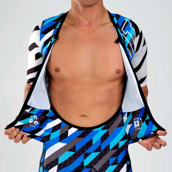 Đồ Ba môn Nam Zoot Tri Fullzip Racesuit - Xanh biển (Unbreakable)