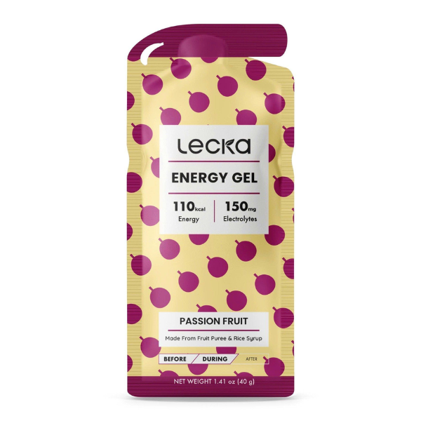 Gel năng lượng Lecka Energy Gel - Vị Chanh Dây