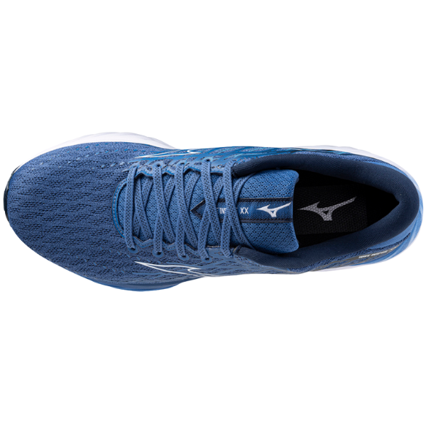 Giày chạy bộ Nam Mizuno Wave Inspire 20 2E - Xanh (Federal Blue/White/Alaskan Blue)