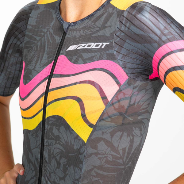 Bộ áo liền quần Ba môn Nữ Zoot Ultra Tri P1 Exos Racesuit - West Coast