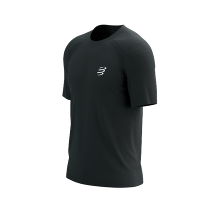 Áo chạy Bộ Nam Compressport Performance SS Tshirt - Đen (Black)