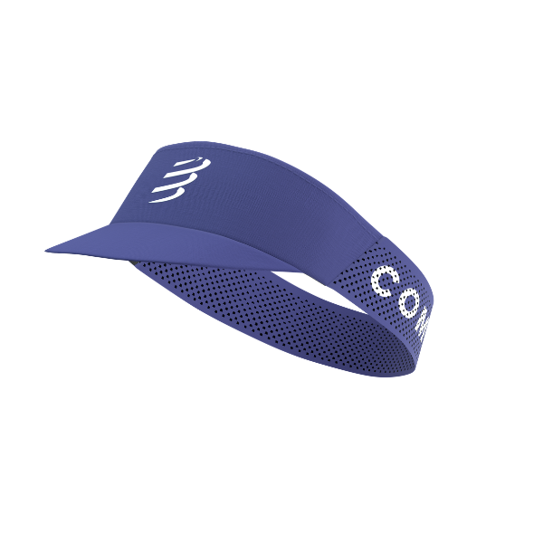 Mũ Chạy Bộ Compressport Pro Racing Visor - Xanh Oriental Blue