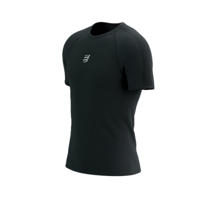 Áo Chạy Trail Nam Compressport Trail Racing SS Tshirt - Đen (Black)