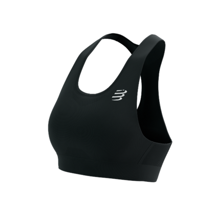 Áo Bra chạy bộ Nữ Compressport Feelfree Seamless Bra - Đen (Black)