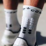 Compressport Pro Marathon Socks V2.0 - White/Black