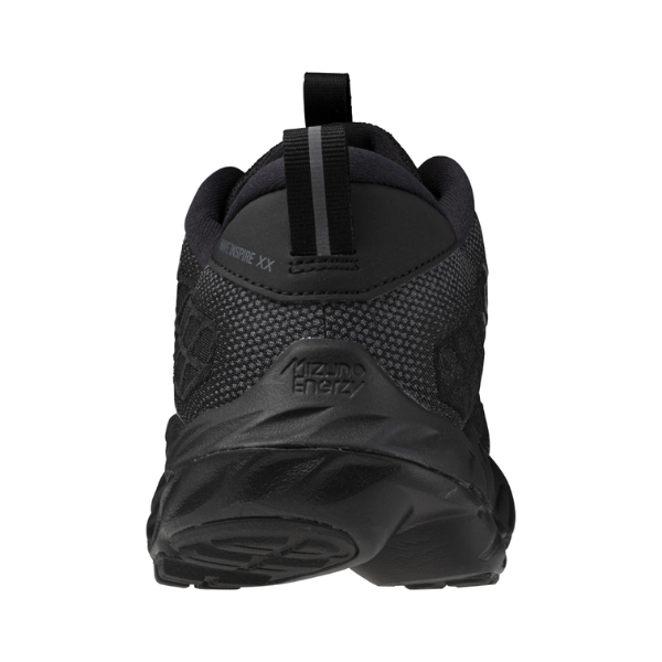 Giày chạy bộ Nam Mizuno Wave Inspire 20 2E - Đen (Black/Ultimate Gray/Black)